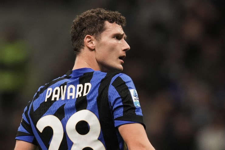 Il difensore dell'Inter Benjamin Pavard