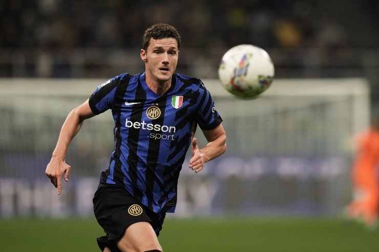 Il difensore dell'Inter, Benjamin Pavard