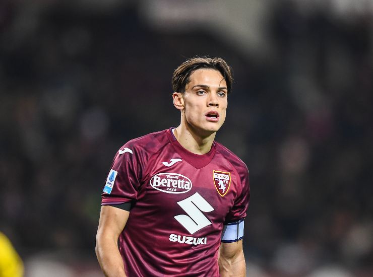 Ricci con la maglia del Torino