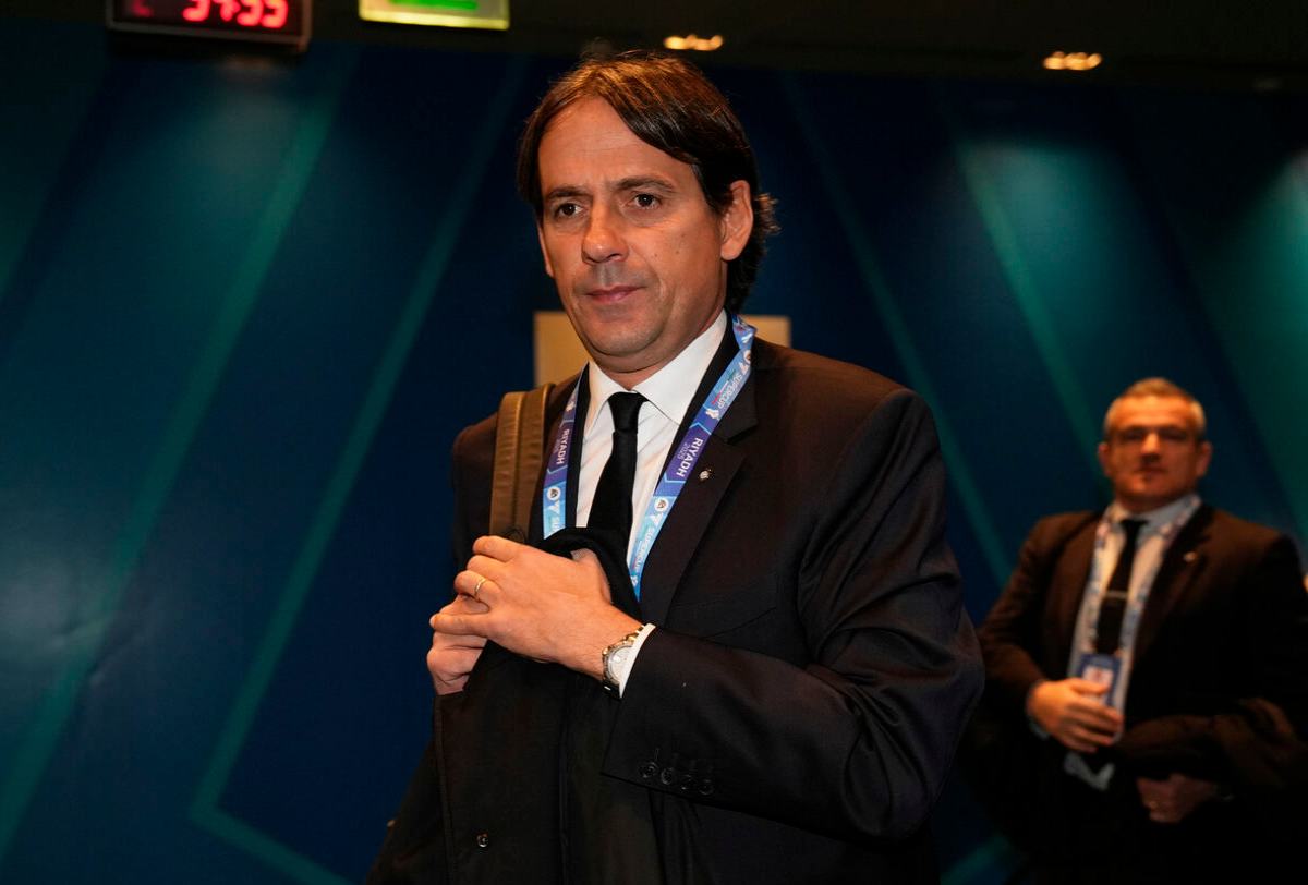 Simone Inzaghi a Riad