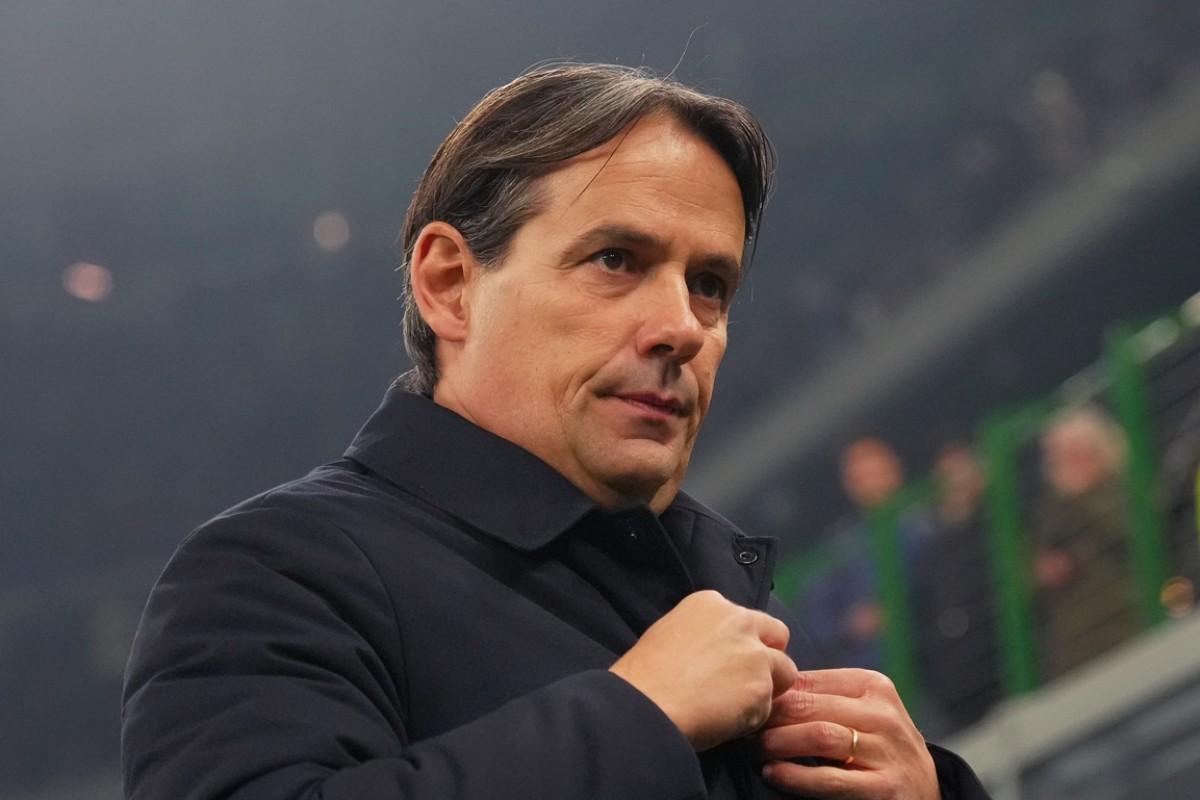 Simone Inzaghi contrariato