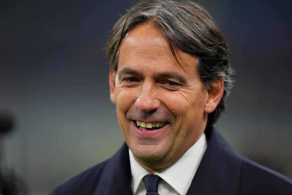 Inzaghi sorridente primo piano