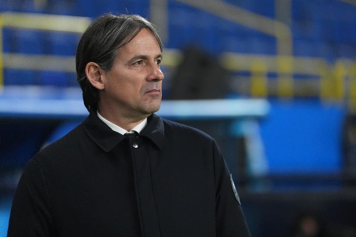 Simone Inzaghi reduce dall'ennesima ammonizione in campionato