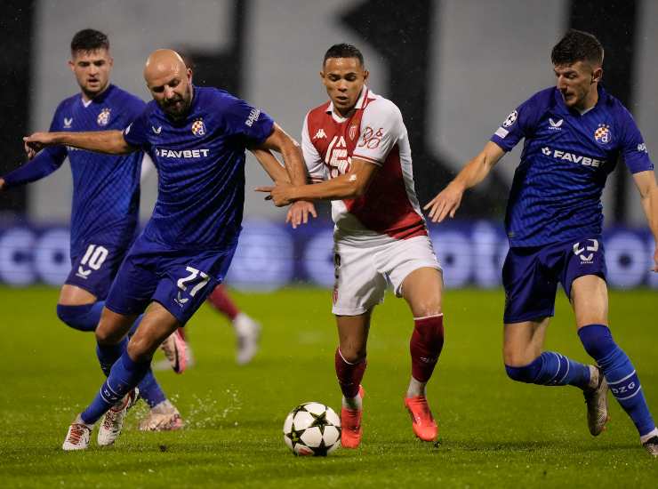 Sucic durante una partita con la Dinamo Zagabria