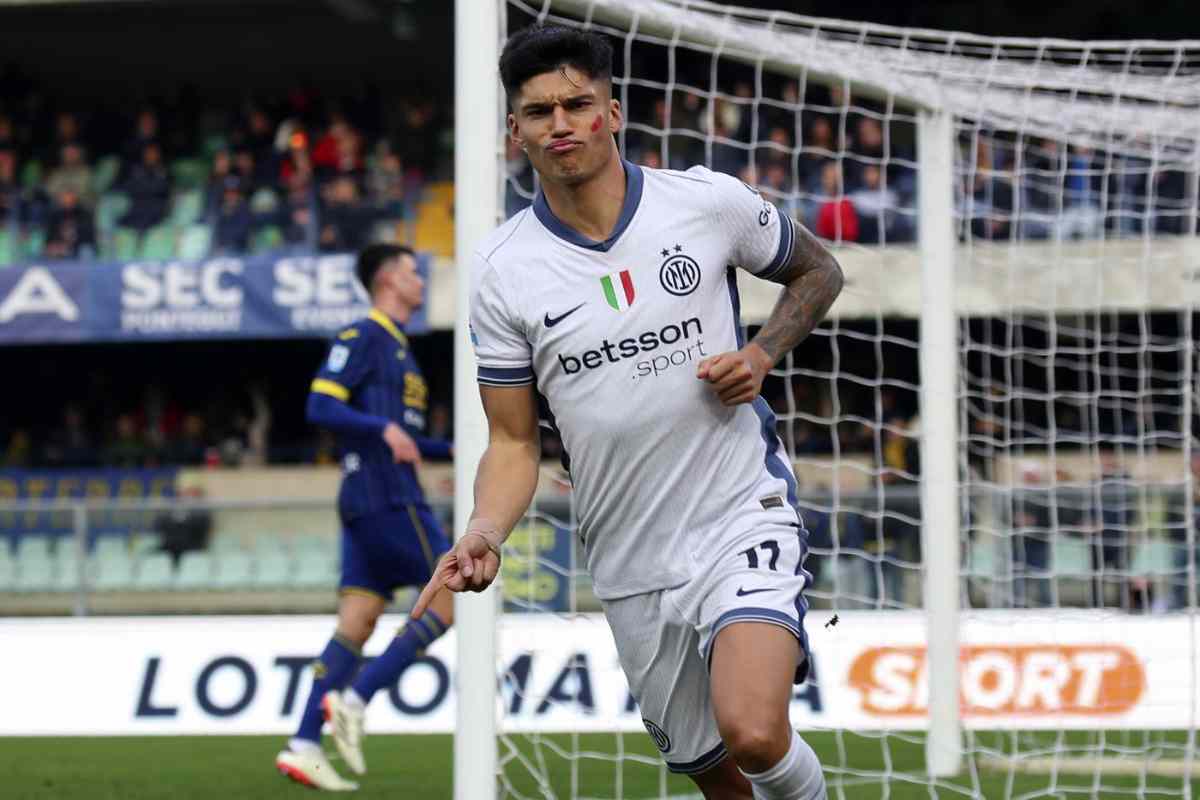 Correa esultanza gol Verona-Inter