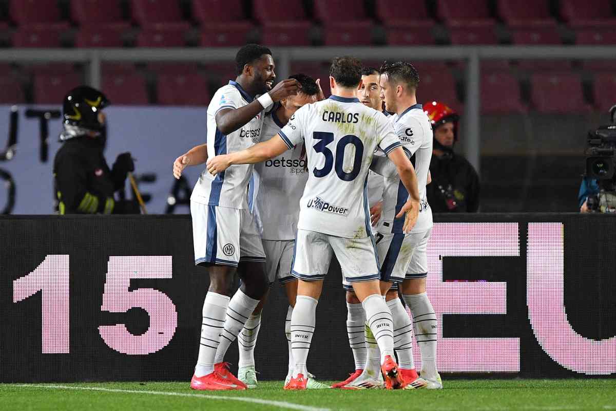 L'Inter batte il Lecce 4-0