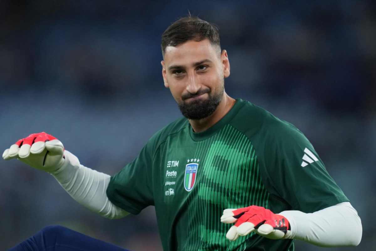 Donnarumma con l'Italia