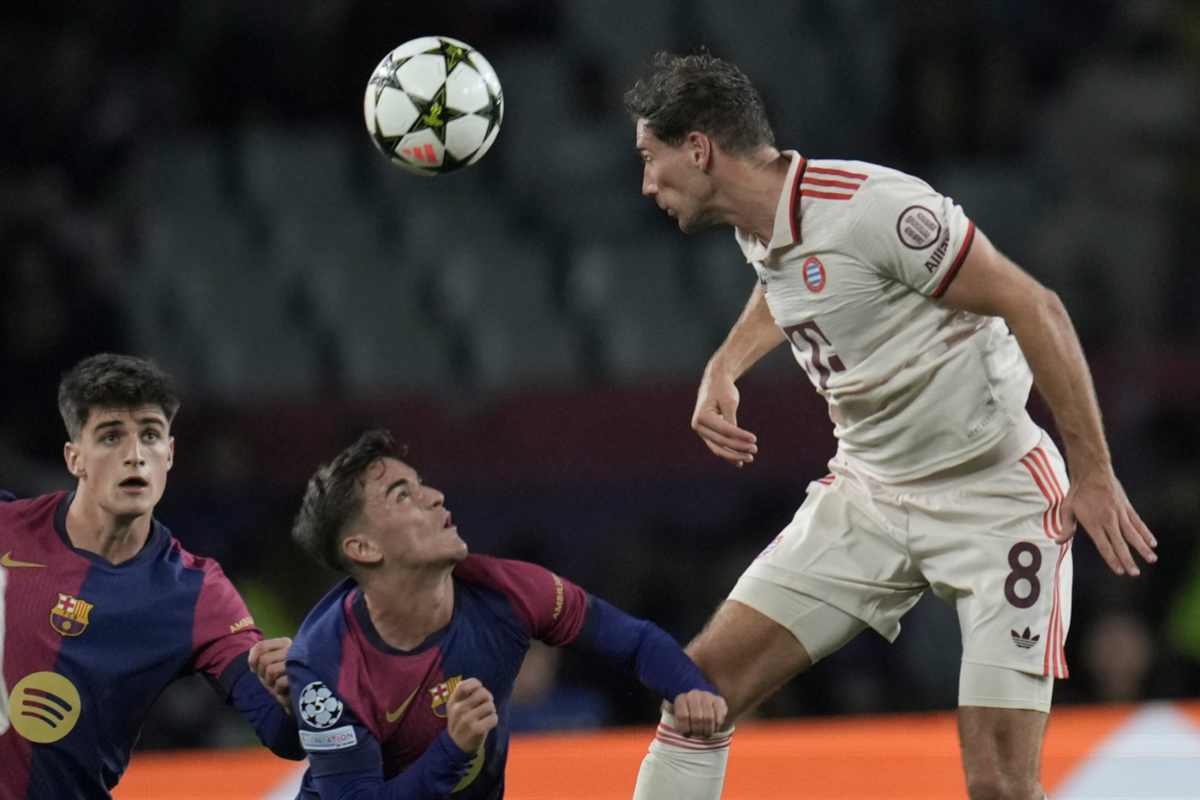 Goretzka in salto