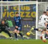 Emil Holm segna il gol del 2-2 in Inter-Bologna