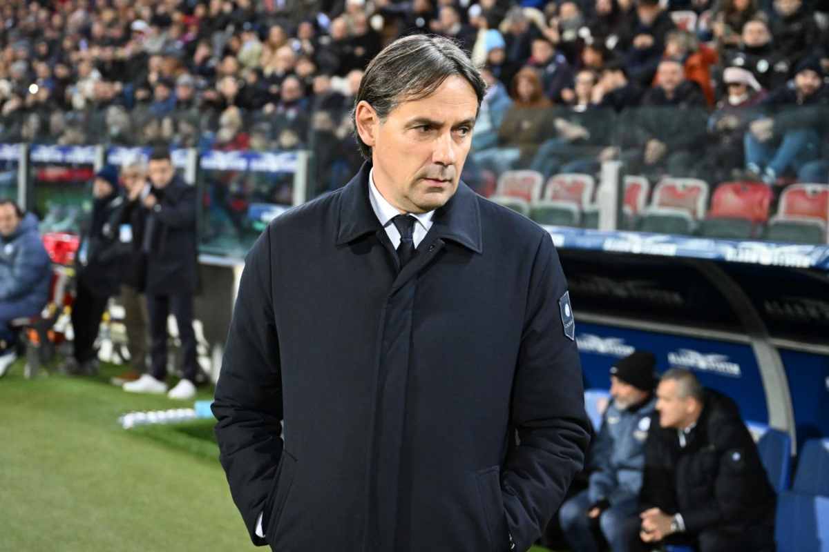 Inzaghi davanti la panchina