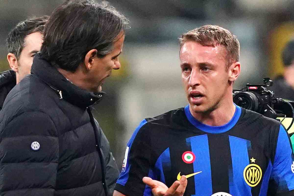 Inzaghi e Frattesi in campo