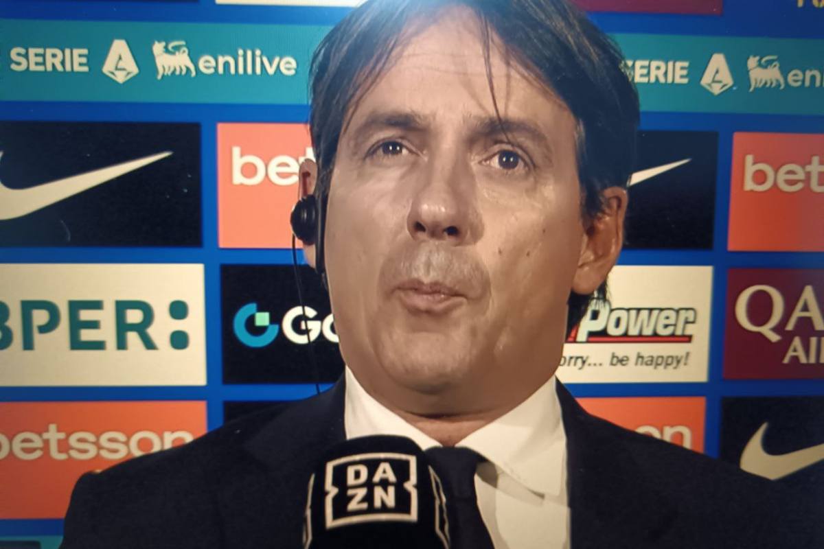 Inzaghi a Dazn dopo Inter-Bologna