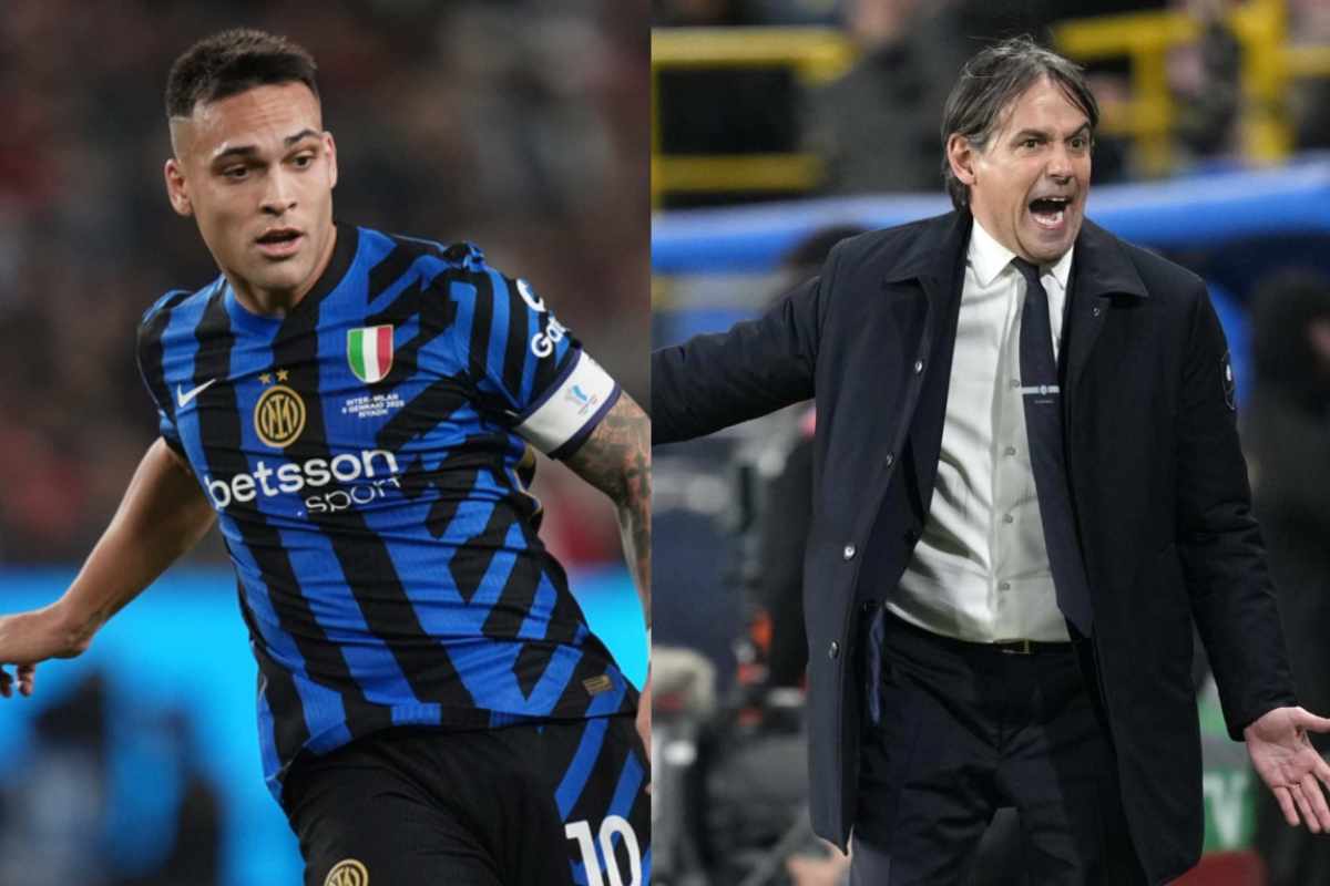 Lautaro Martinez e Inzaghi