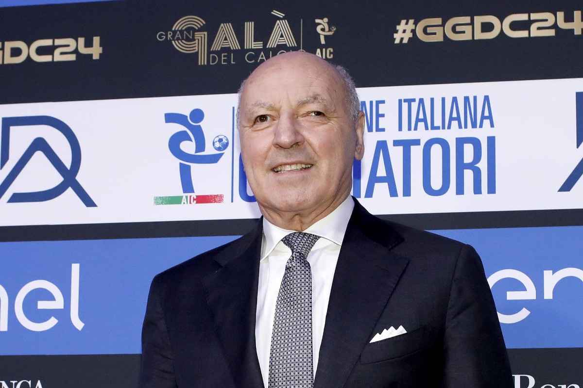 Giuseppe Marotta sorridente