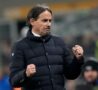 L'esultanza di Simone Inzaghi, tecnico dell'Inter