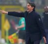 Inzaghi infuriato durante la partita