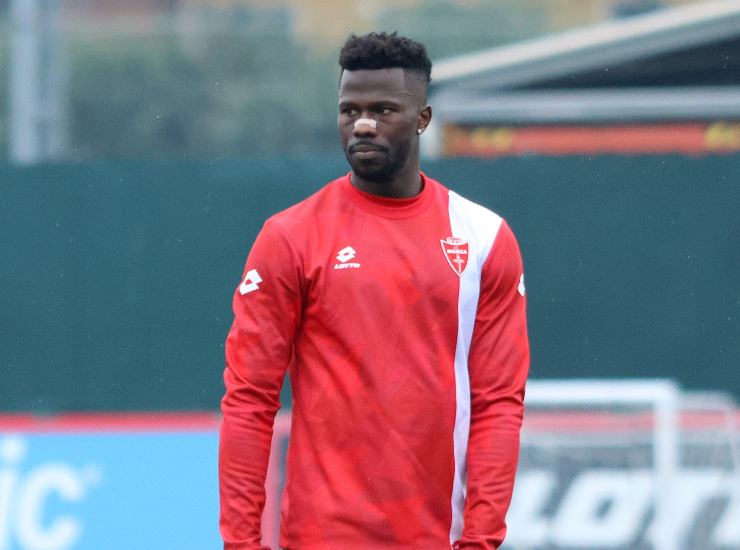 Keita con la maglia del Monza