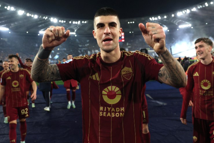 Gianluca Mancini, difensore della Roma