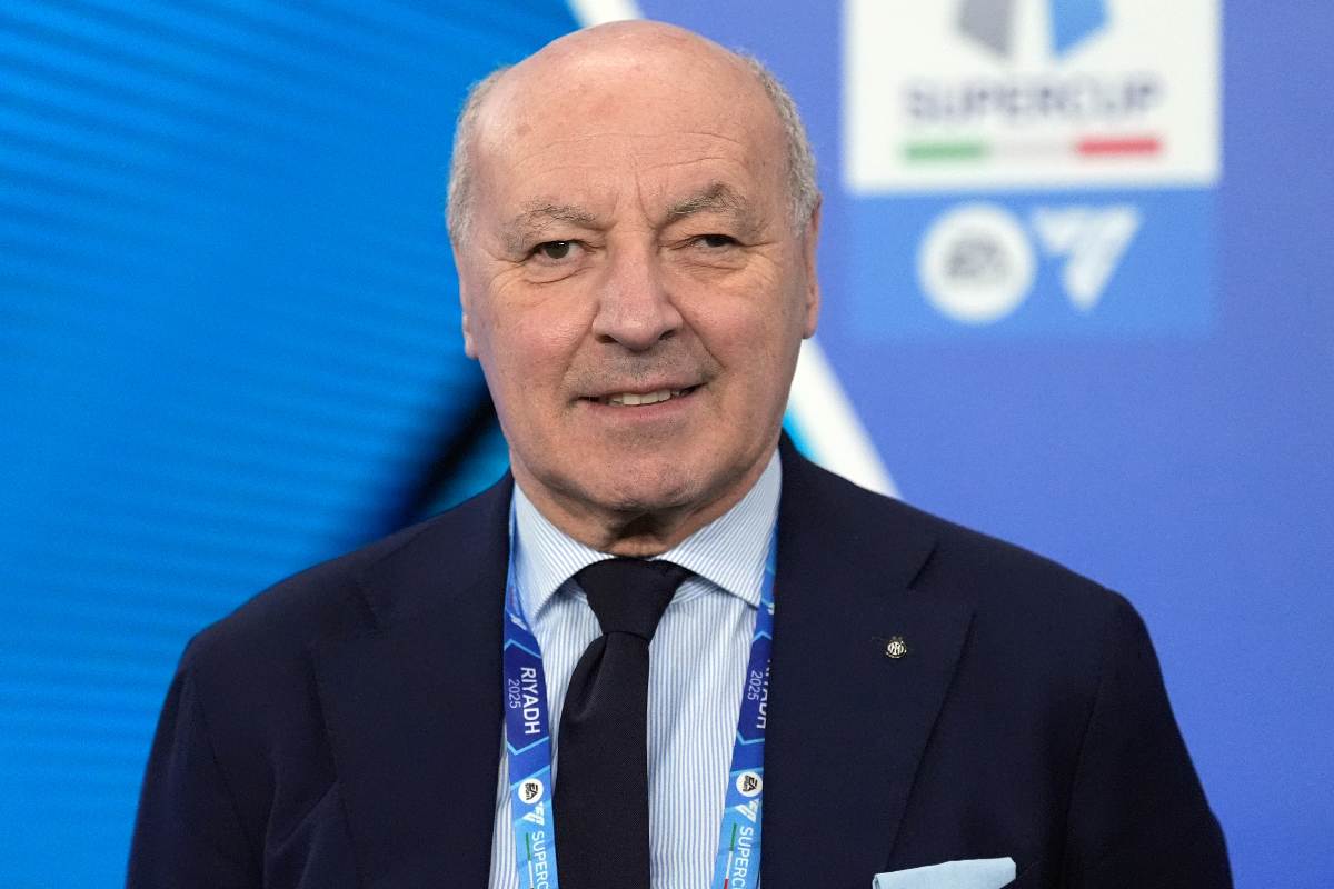 Il presidente dell'Inter, Beppe Marotta