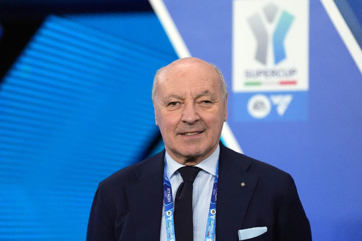 Il presidente dell'Inter, Beppe Marotta