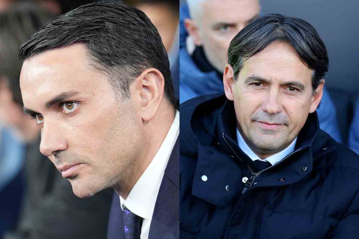 Palladino e Inzaghi foto combo