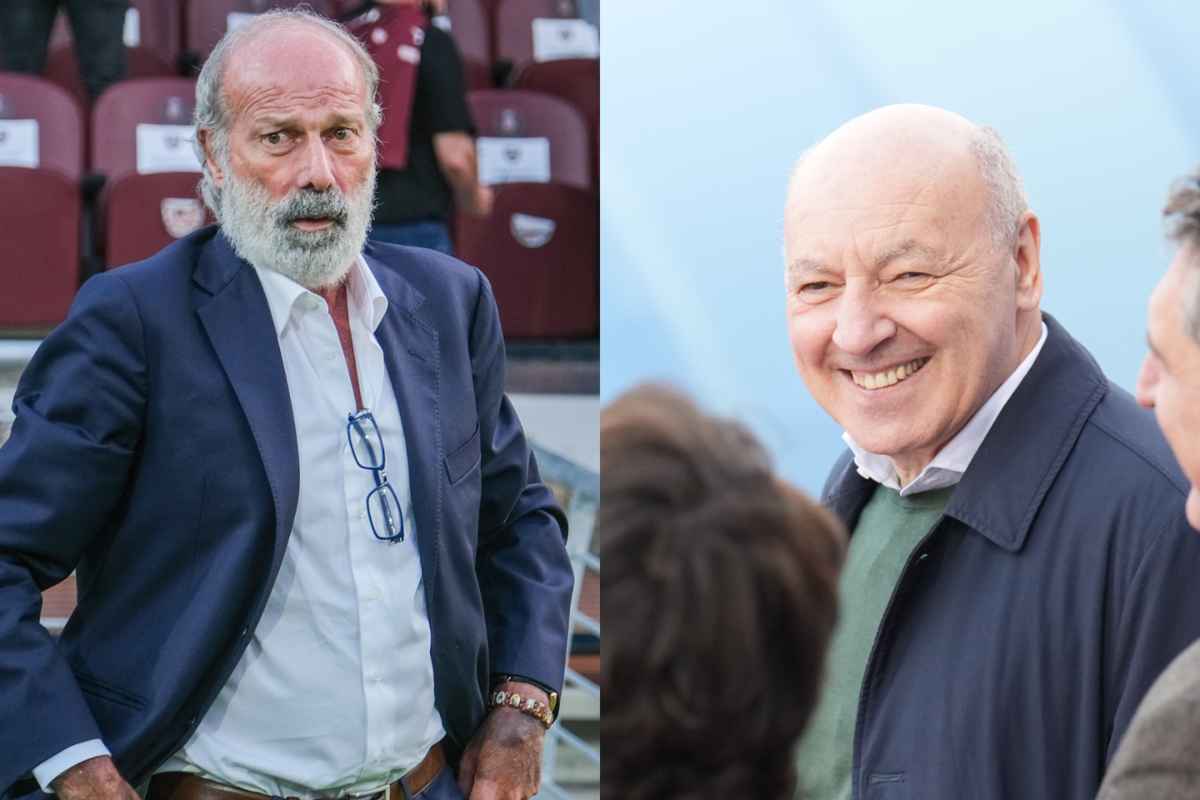 Sabatini e Marotta foto combo