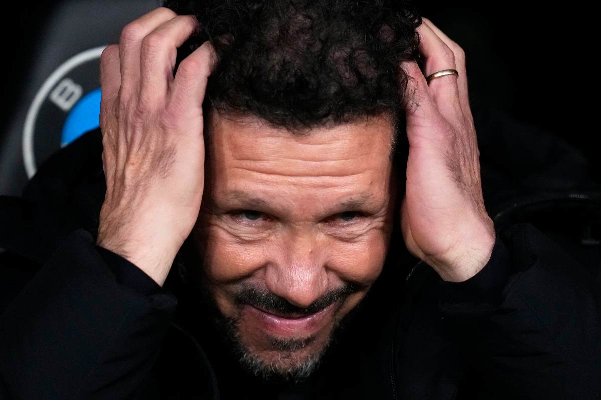 Diego Simeone, tecnico dell'Atletico Madrid