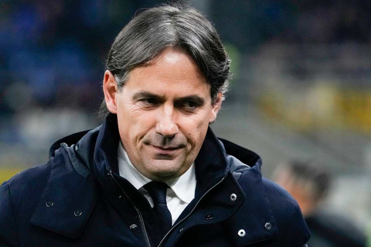 Simone Inzaghi pensieroso