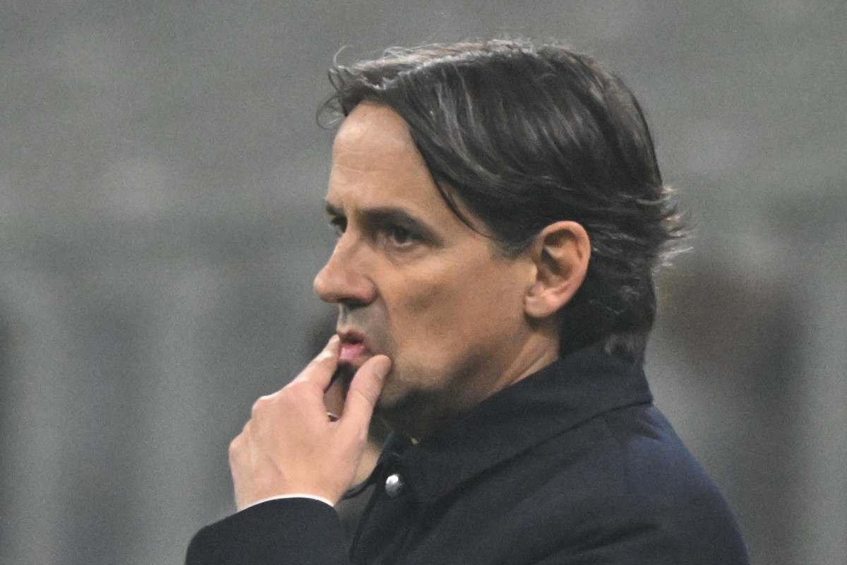 Simone Inzaghi pensieroso