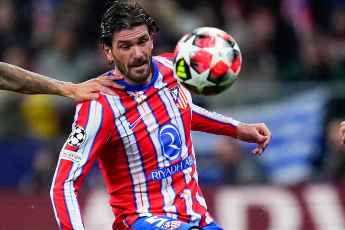 De Paul in azione con l'Atletico Madrid