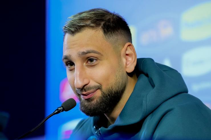 Donnarumma in conferenza stampa