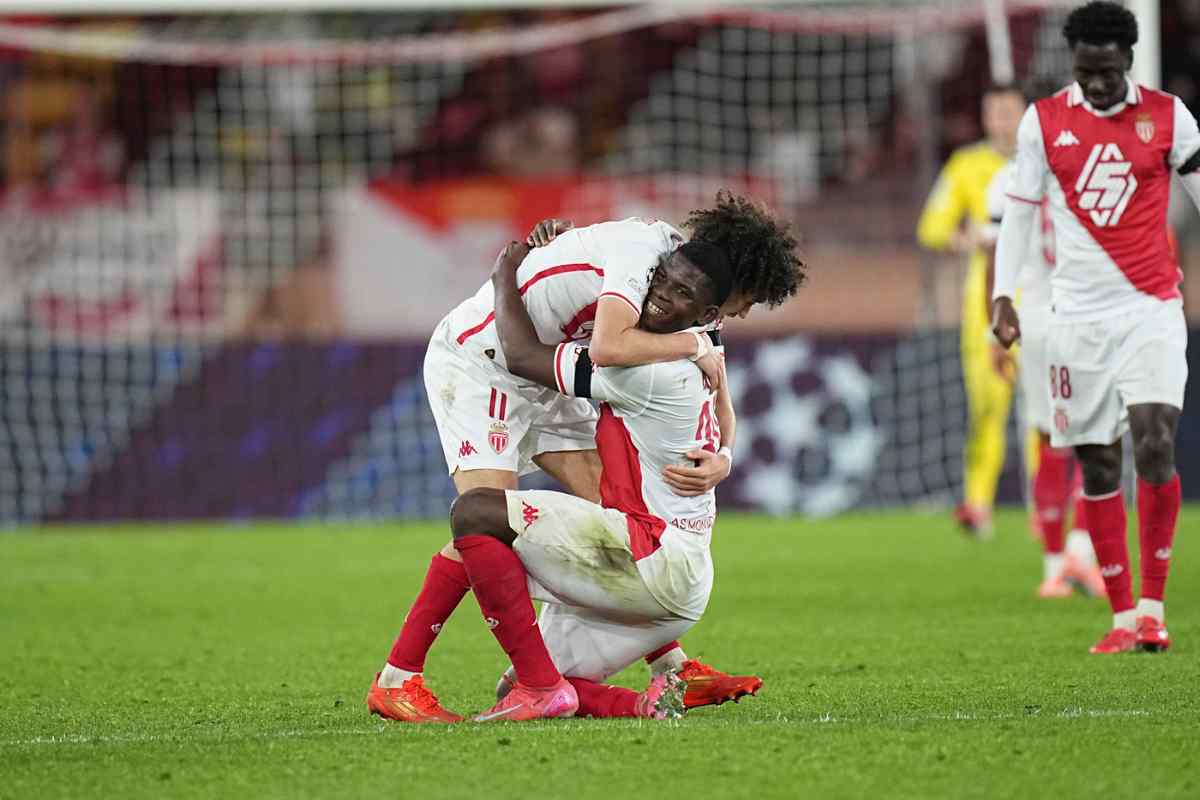 Breel Embolo esultanza gol Monaco