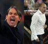 Simone Inzaghi e Massimiliano Allegri urlano dalla panchina