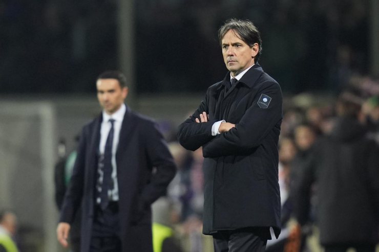 Inzaghi e Palladino a bordo campo