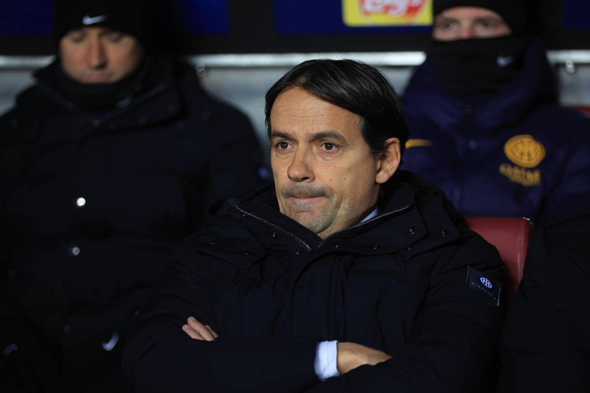 Simone Inzaghi in panchina