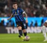 Lautaro Martinez contro Tomori in Inter-Milan di Supercoppa