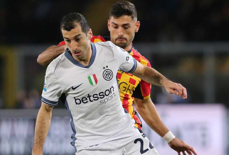 Mkhitaryan contro il Lecce