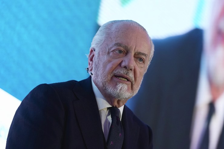 Aurelio De Laurentiis, presidente del Napoli