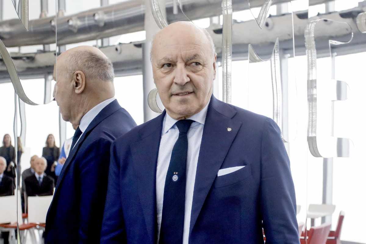 Beppe Marotta nel corso di un evento