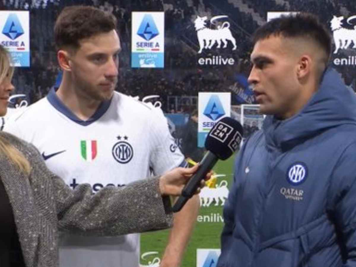 Carlos Augusto e Lautaro dopo Atalanta-Inter