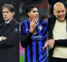 Inzaghi, Bastoni e Guardiola