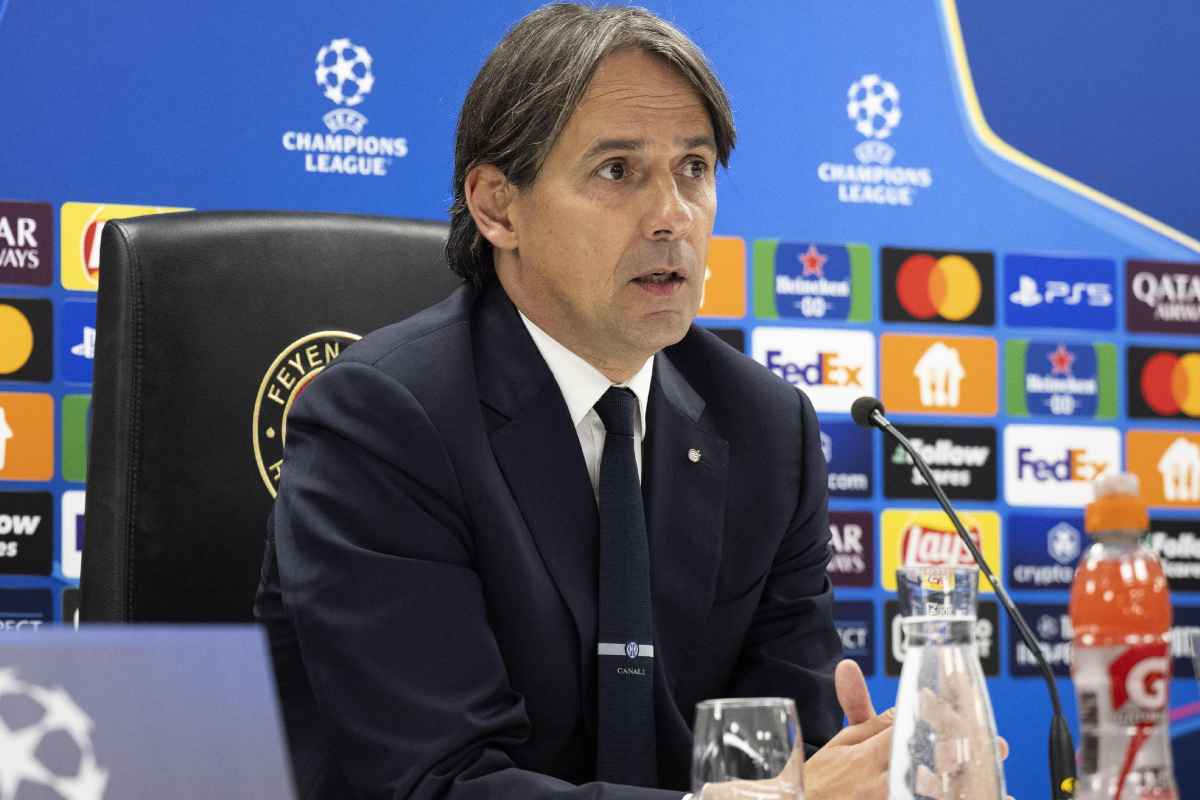 Inzaghi in conferenza stampa