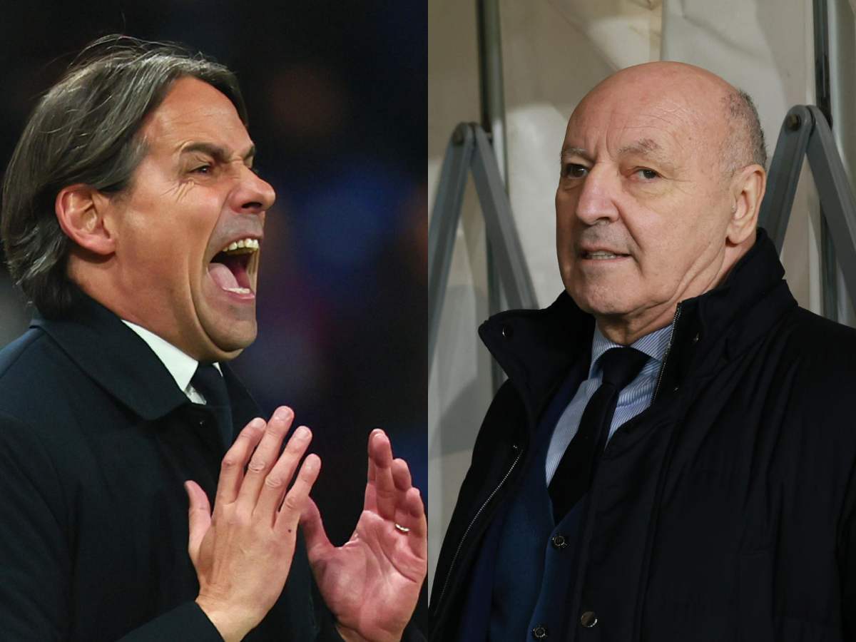 Simone Inzaghi e Beppe Marotta