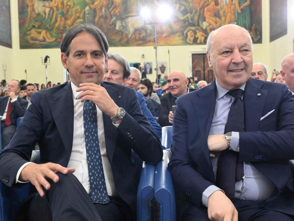 Inzaghi e Marotta ad un evento