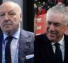 Foto combo Marotta e Ancelotti