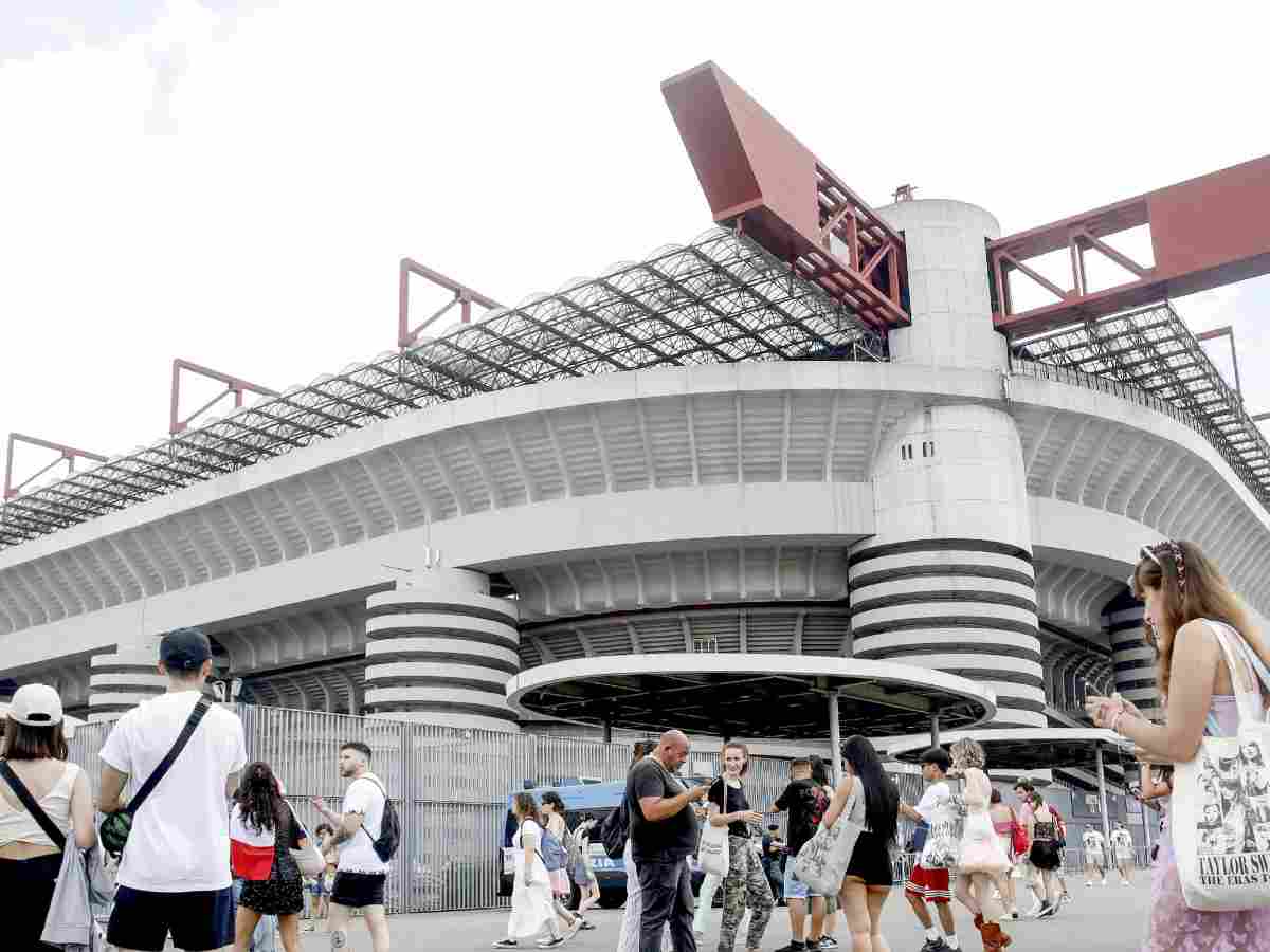 Lo stadio Giuseppe Meazza