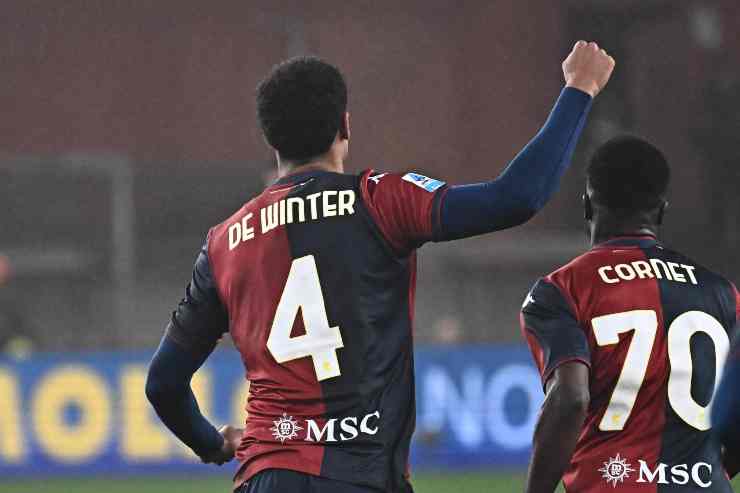 De Winter con il Genoa