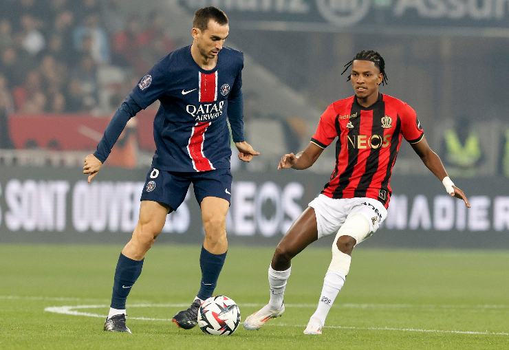 Fabian Ruiz in azione in una partita del PSG