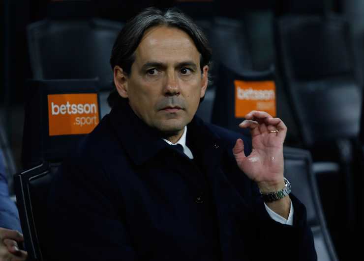 Inzaghi in panchina