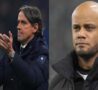 doppia immagine con Simone Inzaghi e Vincent Kompany